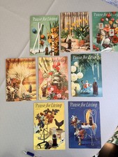 Vintage Coca-Cola Pause for Living Magazine 8 Issues 1956-1959 MCM Design