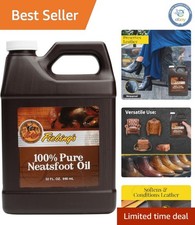 Fiebing's Pure 32 Oz Neatsfoot Oil: Leather Conditioner for All Crafts