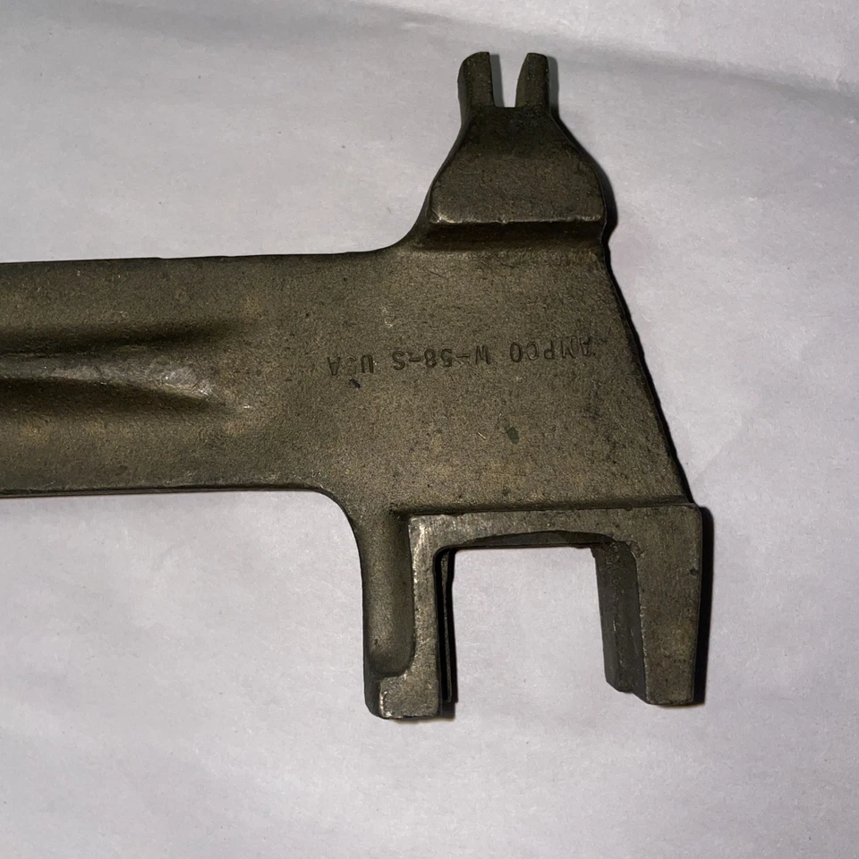 De colección SOLID Latón Llave de Tapón Herramienta Barril Tambor Tapón Herramienta AMCO EE. UU. W58S Foto 2 de 4