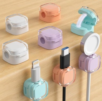 Magnetic Cable Clips, Adjustable Cord Holder Management, Adhesive Wire... 