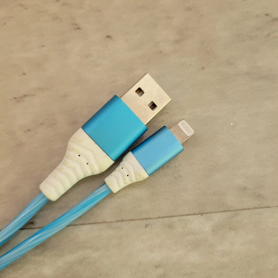 Extra Long Charging Charger Cable USB Cord for iPhone Smart Accessories Light Up - Image 2 of 4