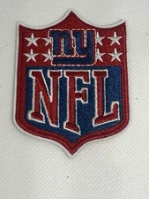 New York Giants NFL Patch 2” X 3” Iron On Embroidered