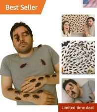 Compact 10-Pc Realistic Fake Roaches for Halloween Parties & Pranks – Odor-Free