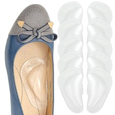 Dr.Foot Plantar Fasciitis Arch Shoe Insoles 5 Pairs, Thicken Arch Pads for Fl...