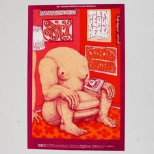 Spirit Poster BG163 FILLMORE 1969 Ten Years After Lee Conklin Bill Graham Vin...