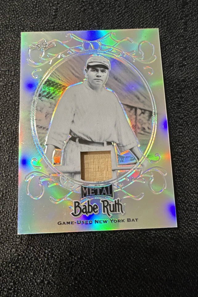 Taco usado Babe Ruth 2019 Leaf Collection jogo #SB-39 5/10 New York Yankees MLB - Imagem 2 de 4