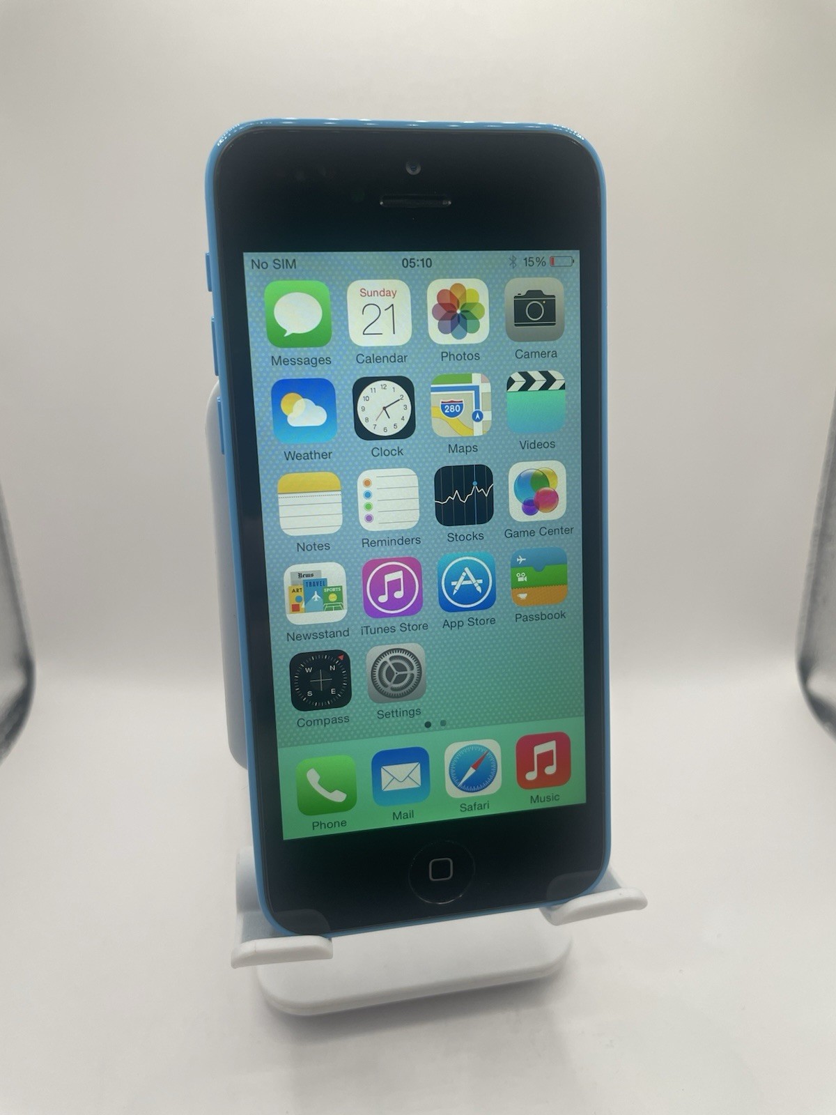 Apple iPhone 5c 8GB Blue Vodafone A1507 Smartphone iOS 7.1.2 Grade A READ (17)