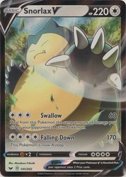 Snorlax V 141/202 Sword & Shield Base Set