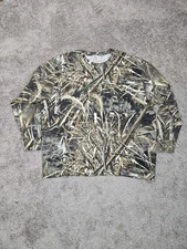 Game Winner Camo Long Sleeve Hunting Shirt Men’s 3XL Cotton Realtree Style