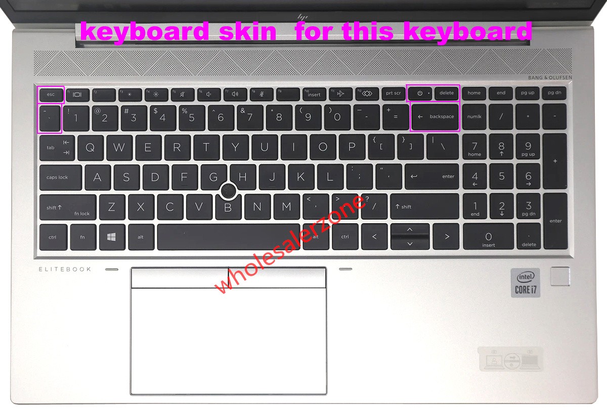 Ersatz-Tastatur mit Hintergrundbeleuchtung für HP Elitebook 755 G7 850