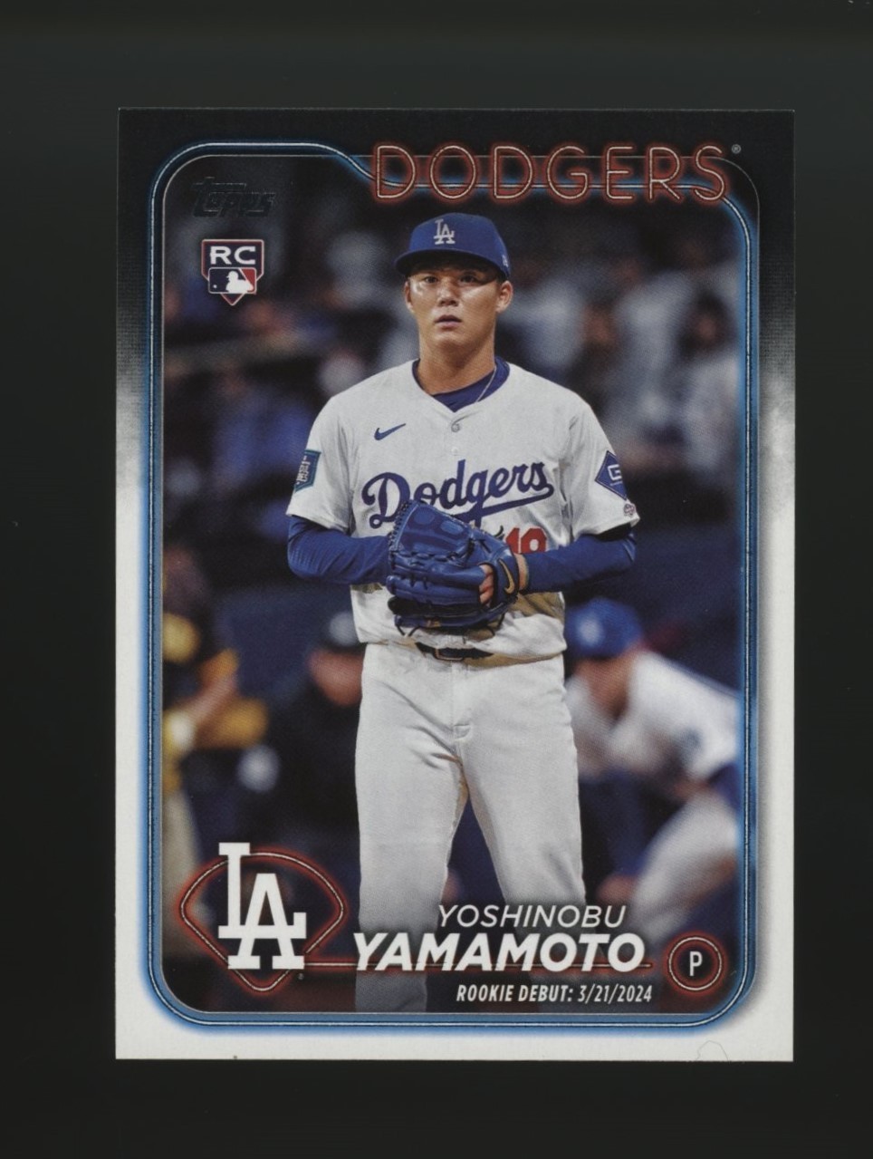 Yoshinobu Yamamoto RC Debut 2024 Topps Update #US149