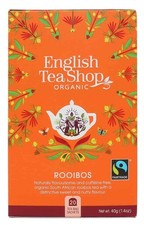 ENGLISH TEA SHOP Herbatka Rooibos BIO (20 x 2 g) 40 g