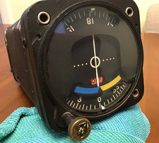 Narco VOA-4  Navigation Converter Indicator Gauge VOR-ILS k-5157-1 Vintage