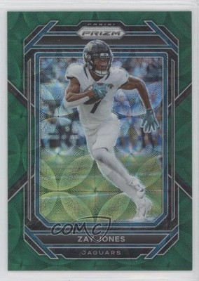 2022 Panini Prizm Green Scope Prizm 38/75 Zay Jones #133 11nu