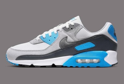 Nike Air Max 90 Shoes Platinum Tint Iron Grey DM0029-019 Men's