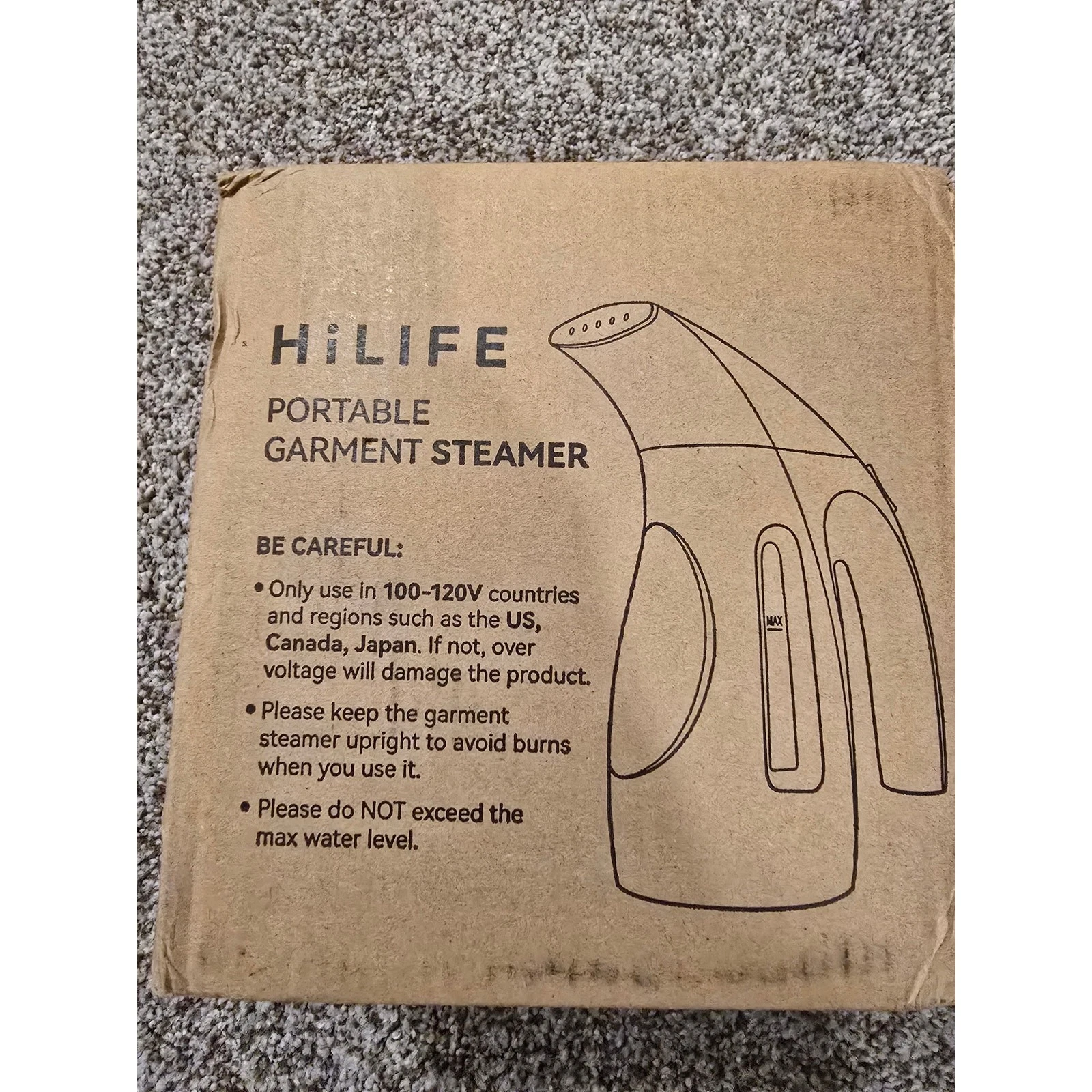 NEW NIB HiLife Portable Garment Steamer
Opens in a new window or tab