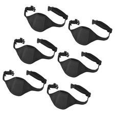 6pcs Mic Belt Microphone Belt Waist Carrier Pouch Adjustable Waistband Bag