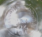 Vintage McKee Glass Co. Bloomfield Indiana Restaurant SYRUP Dispenser 1951 Dated — photo 4