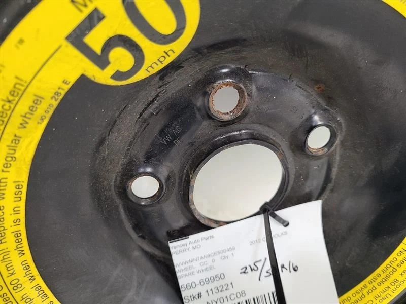 Rueda de repuesto de acero VOLKSWAGEN CC 2009-2017 16x7 21555R16 Foto 3 de 4