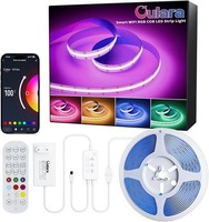 Wifi RGB COB LED Streifen 6M Dimmbar LED Strip Licht Dc24V,Farbe Wechsel Smart