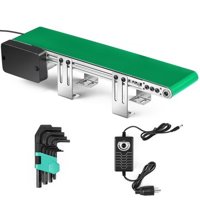 Moonshan Belt Conveyor 20 inch Conveyor Desktop Version with Reverse Switch S...