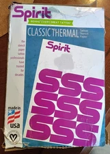 Spirit Master Thermal Transfer and Stencil Paper 8.5x11  100 Units Classic New