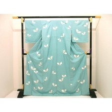 Authentic Unused Visiting Kimono with Embroidered Design 260-007-508-8040