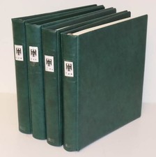 Bund 1949 bis 1991 postfrische Sammlung mit Spitzen in 4 Lindner-T-Alben