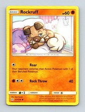 Rockruff 123/236 Common SM - Cosmic Eclipse Pokemon Near Mint
