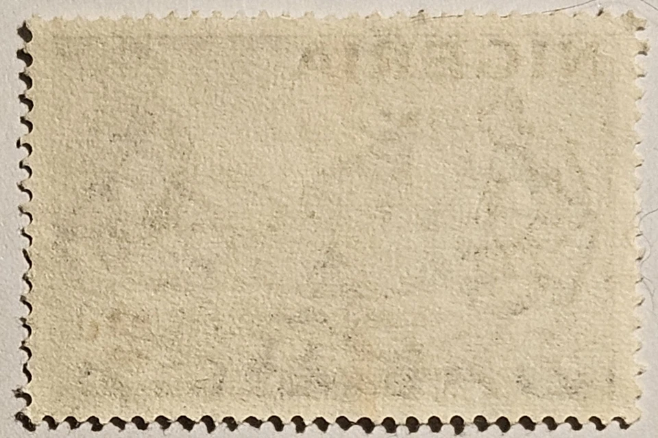 Nigeria 1953, "Tin Miner", sello usado de 2 peniques, Sc-#83, emisión QEII, ENVÍO GRATUITO Foto 4 de 4