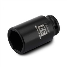 12 Drive Deep Impact Socket 32mm Cr-mo With Black Phosphate Finish