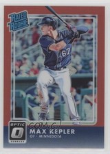 2016 Panini Donruss Optic Rated Rookies Red 66/99 Max Kepler #54 0q41