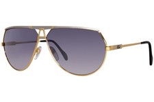 Cazal Legends 953 100 Limited Edition Sunglasses Mens 24KT Gold Plated/Grey 69mm