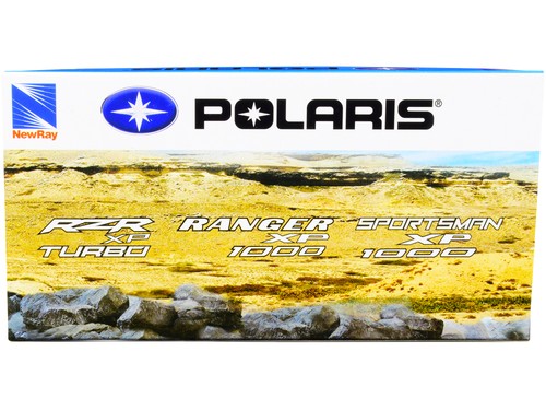 2023 Polaris RZR XP Turbo Mini ATV Diecast Model Blue/Black by New Ray - Picture 3 of 4