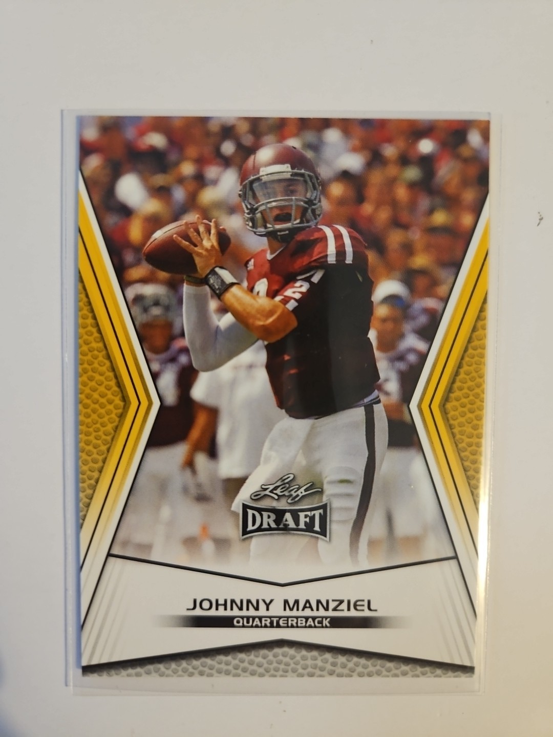 2014 Leaf Draft - Johnny Manziel #JM1 Gold (RC)