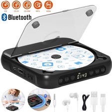 CD Player With Speaker Portable CD Player with Bluetooth For Car Home Decor