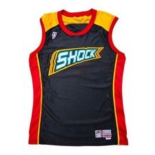 Vintage Detroit Shock WNBA Champion Team Exclusive Blank Jersey 2001