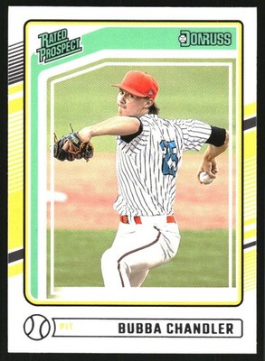 2024 Donruss Baseball Card #165 Bubba Chandler
