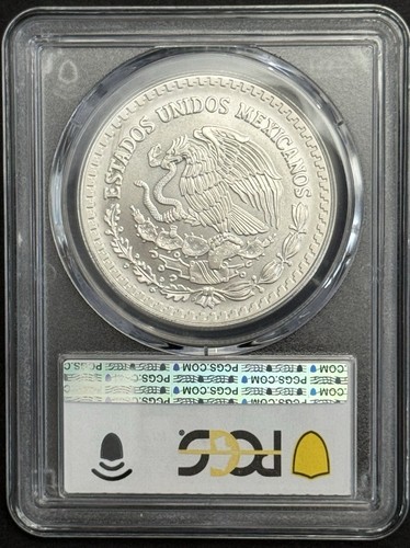 1997 Mexico Libertad Onza PCGS MS69 1 oz Silver Coin *Better Date* - Picture 4 of 7