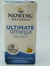 Nordic Naturals 1280 mg Ultimate Omega 120 softgels 10/2026