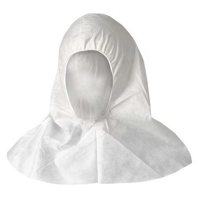 Kleenguard 36890 Disposable Hood, Microporous Film Laminate, Serged Seam,
