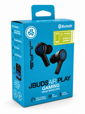 JLab JBuds Air Play Gaming True Wireless Bluetooth Earbuds Black NEW Sealed