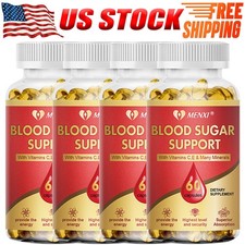 Blood Balance Advanced Formula All Natural Blood Sugar Support Capsules Vegan US