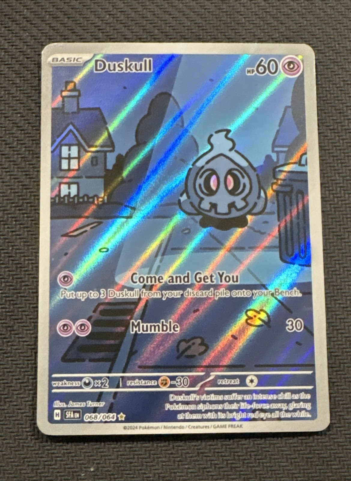 Duskull 068/064 Sv: Shrouded Fable Holo