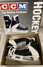 New w/Box Vintage CCM Super Rapide 52 Senior Men s Ice Hockey Skates Size 9