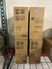 LOT of 4, HP W9008MC BLACK LaserJet High Yield Toner Cart  E50145, MFP E52645