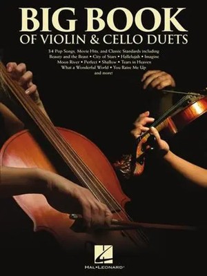 Big Book of Violin & Cello Duets | Score with Separate Pull-Out Parts | Englisch