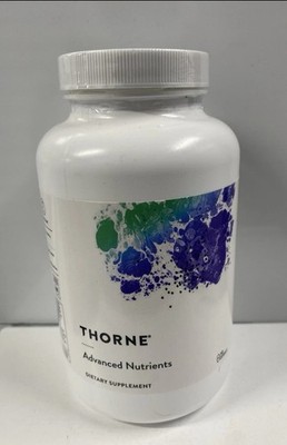 Thorne ADVANCED NUTRIENTS 240 Capsules Exp 4/2027 - New/Sealed!