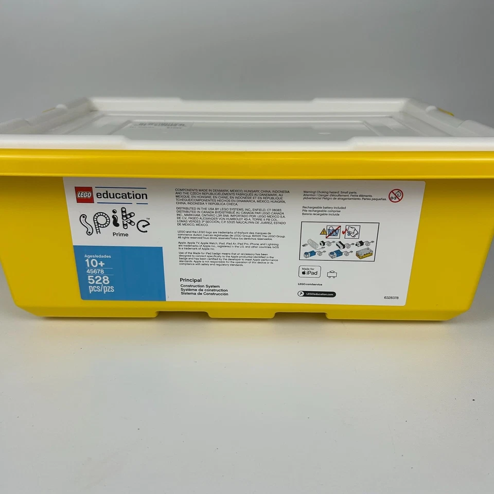 LEGO Education SPIKE Prime Robotics Kit – Classroom STEM Set – Incomplete AS IS - Image 4 of 4