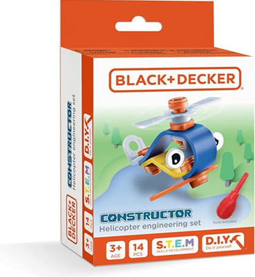 Black and Decker Constructor Helicopter Set